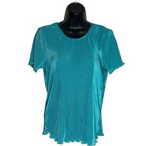 RO&DE Anthropologie Top Womens Small Co-Ord Capsule Ribbed Shirt Slinky S/S NWT